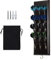 FDLS Darts Caddy Wandhalterung Darthalter Ständer mit Metallhaken Zubehör Aufbewahrungstasche Displays 12 Set Steel/Soft Tip Darts
