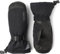 HESTRA Powder Gauntlet Mitt Schwarz, Fausthandschuh, Größe 7 - Farbe Black