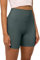 Kamo Fitness Ellyn Yoga-Shorts mit hoher Taille, 15,2 cm Schrittlänge, Po-Lifting, Batikfärbung, weiche Workout-Hose, Bauchkontrolle, Atlantic Deep, S