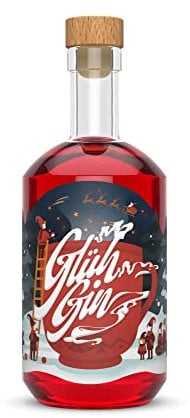 Winter Wonderland Glüh Glück I Spirituose mit Gewürzen, Früchten & Gin I 16% vol. (1 x 0.5l) I Vegan