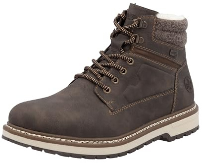 Rieker F3811-24 Stiefel mit Warmfutter Kunstleder Herren in braun