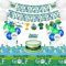 Golf Theme Birthday Party Decorations, Includes Happy Birthday Banner, Tablecloth, Balloons, Cupcake Toppers, Golf Birthday Party Supplies for Men, Golfer, Sports Fanatic, Par-Tee Decor (B)