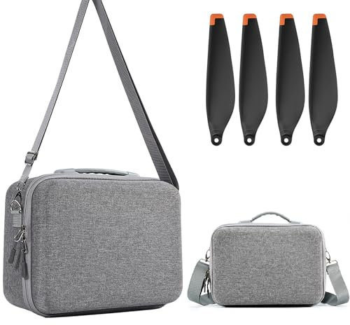 Kethvoz Mini 3 Pro Tasche Transport Koffer, Transportkoffer Case for Carrying DJI Drohne Mini 3 Pro Fly More Combo Accessories, Transporttasche mit Drone Propeller Included