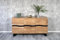 SAM Sideboard Kyoto III, Akazienholz massiv & naturfarben, Kommode mit 3 Holztüren, Holzschrank mit Kufengstell in U-Form, 160 x 45 x 85 cm