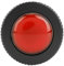 KIMISS Quick Release Plate Mini Aluminium Alloy Round Quick Release Plate for Compact Action Tripod (Red)