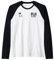 Herren Rugby-T-Shirt mit Fidschi-Motiv für Rugby-Ball-Spieler Raglan