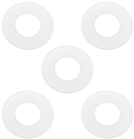 Create idea 5Pcs Toilet Flush Valve Seal Ring Replacement 816.418.00.1 Compatible with Geberit Flush Valves Flush Valve Base Sealing Washer Silicone