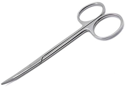 GIMA Forbici da dissezione Stevens curve punte smusse, 11,5 cm, 80015