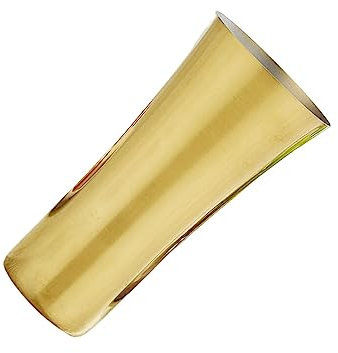 susiodeu Mug Coffee Stainless Steel Beer Milk Creatively Mugs Breakfast Container Cup Vase Office Cups Teacups Supplies Gift, Golden