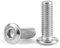 Sophisticate Lot de 30 vis à tête bombée M8 en acier inoxydable 304, vis à tête bombée avec six pans creux, vis à tête bombée M8 x 20 mm pour équipement de machine et meubles de maison