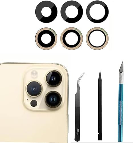 Dakexiong iPhone 14 Pro/iPhone 14 Pro Max Lens Replacement Rear Camera Glass Lens Anti-Scratch Waterproof Repair Tool Kit