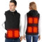 GarBull Beheizte Weste Damen Herren, Universal USB Wiederaufladbare Power Heizweste (ohne Batterie) Beheizte Jacke Beheizte Weste, 3 Temperaturstufen, 11 Heizzonen, geeignet für Outdoor-Aktivitäten