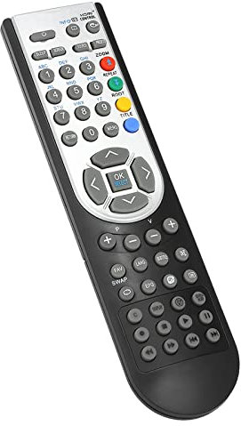Hanzete RC1900 - Mando a distancia para OKI TV, LCD, LED, plasma, Smart TV, color negro