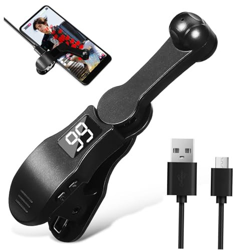 Angoily Telefonklicker Automatischer Bildschirmklicker Mit Einstellbarer Geschwindigkeit Usb-klicker Mit Geschwindigkeitsanzeige Für Live-streaming-übertragungen Und Spiele