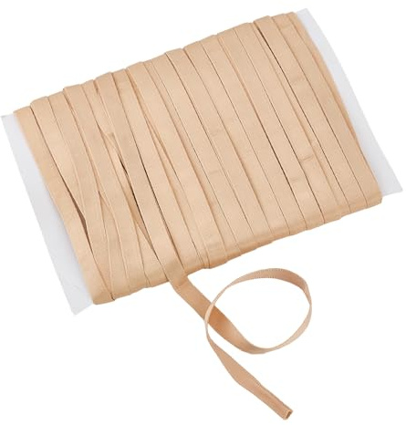 letsinstyle 25 Yards 0.4 Zoll Korsett Stäbchenhülle Wheat Bügel Ersatz BH Abdeckung Bekleidungszubehör Zum Selbermachen Für Hochzeitskleider Abendkleider Korsetts Und Hüte Nähen