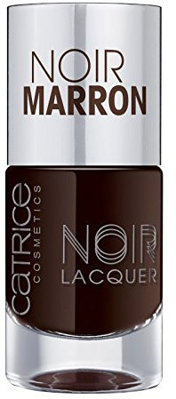 Catrice Cosmetics Lacquer Nagellack 01 noir marron 10 ml