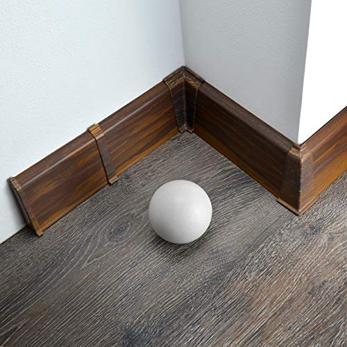 [DQ-PP] 1x Verbinder 70mm PVC Red river hicor Laminatleisten Fussleisten aus Kunststoff PVC Laminat Dekore Fußleisten
