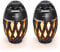 SZGMJIA 2-Pack Led Flame Speakers, Flame Torch Atmosphere Speaker Bluetooth 4.2 Wireless Portable Outdoor HD Audio Waterproof Speaker with LED Flickers Warm Night Lights for iPhone/iPad/Android