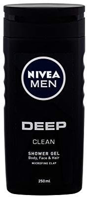 Nivea Shower gel for men Deep Clean (Shower Gel) 250 ml