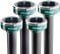 NIKAND Gopher Repellent Ultrasonic Solar Powered - Mole Repellent Stakes Outdoor Pet Safe - Groundhog Repeller Snake Rodent Gopher Spikes Chaser - Sonic Mole Deterrent Devices (4)