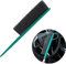 JSCARLIFE Soft Cleaning Brush,Hand Broom Dusting Brush Soft Bristle Brush for Couch, Sofa, Furniture with Long Handle (Green)