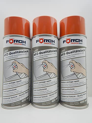 ATLAS ORANGE BAUMASCHINE LACK LACKSPRAY SPRAY SPRAYDOSE 400ML (3)