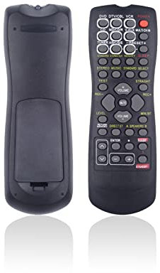 JISOWA Replacement Remote Control Universal for Yamaha RX-V595A RAV249 WC55270 HTR-5150 RX-V630 RAV301 WA65340 RX-V730 RAV240 V829500 RX-V650 HTR-5560 YHT-340 HTR-5635 HTR-5760 AV Receiver