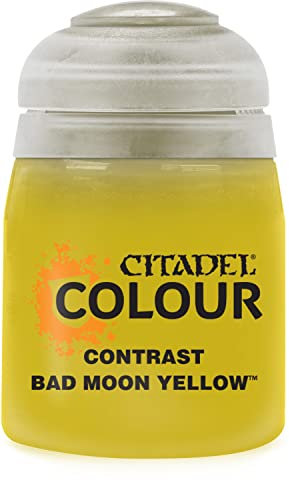 Games Workshop Citadel Contrast Paint: Bad Moon Yellow (18ml)