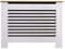 AVC Designs Kensington Radiator Cover Medium Horizontal Cabinet White/Oak…