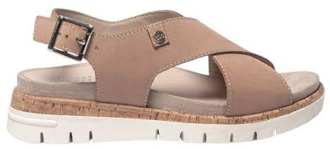 TBS Femme ZELENNA Sandale, Beige, 38 EU