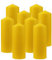 Bestgoodies Stumpenkerzen Wachskerzen Ø6cm x 17cm (8er Pack) Gelb - Lange Brenndauer, Hergestellt in EU, Kerzen Blockkerzen - Wachs Stumpen