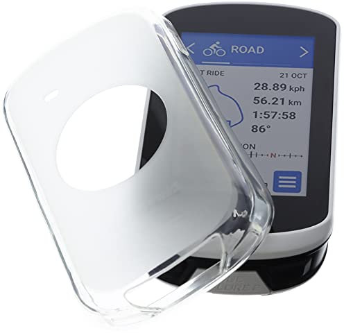 foto-kontor Hülle kompatibel mit Garmin Edge Explore 2 Schutzhülle Tasche TPU Case Schutz Hülle transparent