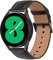 Vancle Leder Armband für Samsung Galaxy Watch 5/Watch 4 40mm 44mm / Galaxy Watch 5 Pro 45mm / Galaxy Watch 4 Classic 42mm 46mm, 20mm Hochwertiges Leder Ersatzarmbänder für Damen Herren, Schwarz