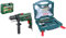 Bosch Electric Combi Drill EasyImpact 600 (600 W, in Carrying Case) & 50-Pieces X-Line Titanium Drill and Screwdriver Bit Set (for Wood, Masonry and Metal, Accessories Drills)