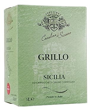 Casalina di Siziano Grillo Sicilia DOC- Italien Weißwein -trocken- 5L BIB