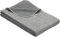 Ibena Bio Wohndecke Lausanne Baumwolle grau Größe 220x250 cm
