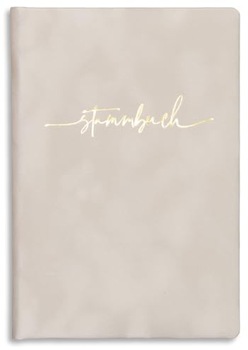Stammbuch Grau Amilia Samt Gold Familienstammbuch Standesamt und Kirche incl. Einleger