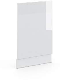Vicco façade Fame-Line, Blanc Haute Brillance/Blanc, 45 cm, PT Chêne