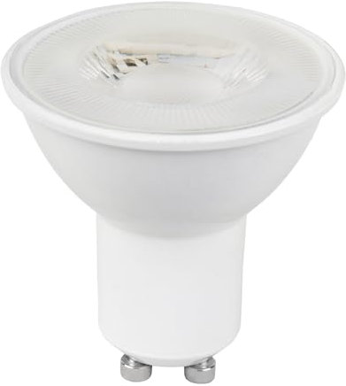 Ledvion - GU10 LED Spot, 4.5W, 2700K, 345 Lumen, SMD LED Chips, Vollglas, Energieeffizient, Ideal für Einbaustrahler & Deckenleuchten