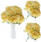 astylishome Kunstblumen Deko Künstliche Blumen Decor Kunstblumen Sehr Echt Plastikblumen Real Touch Gefälschte Blume für Hochzeitszimmer Home Wohnzimmer Büro Hotel Küche 1115