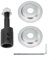 Reliable Spindle Adapter For Motor Bench Grinder, Smooth And Nice Polish, Wide Compatibility(16MM)