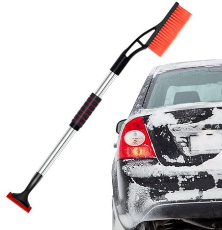 gafdu Schneeschaufel,Kleine Schneeschaufel - Zusammenklappbare Schneeschaufel für Auto,Multifunktionale Faltbare Schneeschaufel für, ausziehbare Schneeschaufel mit verdicktem Griff