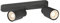 SLV PURI 2.0 Tube, Wand- und Deckenaufbauleuchte, asymmetrisch, 2 x max. 6 W GU10, schwarz