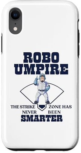 Robo Umpire Strike Zone Has Never Been Smarter Baseball Fan Case for iPhone XR