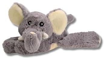welliebellies® Wärmekuscheltier | groß | Elefant | herausnehmbare Bio-Hirse-Füllung | im Ofen oder in der Mikrowelle erwärmen | bis zu 90 min Wärme