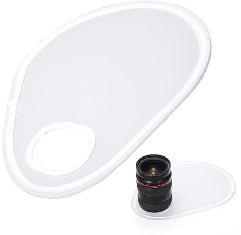 Kamera-Blitzdiffusor – Weißer Makro-Diffusor für DSLR-Blitzgeräte | tragbarer -Diffusor mit Tasche | Weiches Licht für Foto- bei Events, Porträts oder Produktaufnahmen, kompatibel mit Nikon