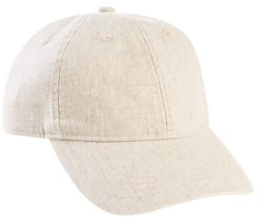 camel active Herren Cap aus Baumwoll-Leinen-Mix Beige, Menswear-OS
