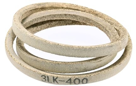QUARKZMAN 3LK400 Cinghia Grigia, 3/8 x 40 Cinghia Aramid V Per Tagliaerba E Giardino Per Mower Deck