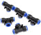 Raccordo pneumatico PE16 a T a 3 vie a innesto rapido per tubi flessibili, 16 mm, 5 pz
