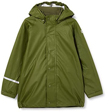 CareTec Rain Jacket-PU w/o Fleece Giacca Impermeabile, Chive (996), 92 Unisex-Bambini e Ragazzi